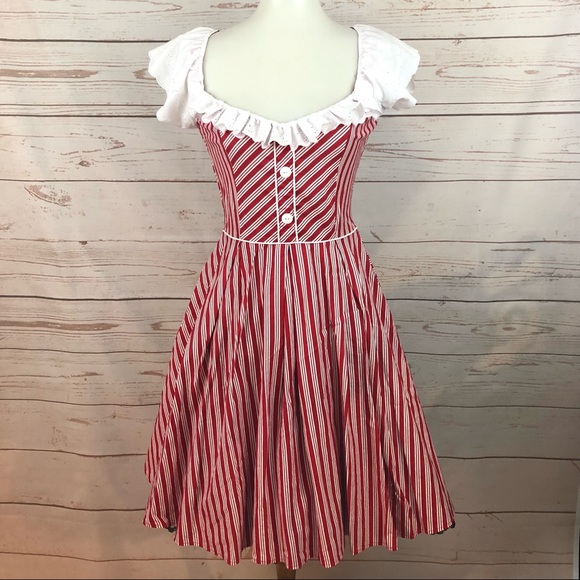 Modcloth Retrolicious Candy Stripe Dress - Picture 8 of 8